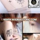 BIN OEM body waterproof temporary tattoo ,wholesale temporary tattoo sticker