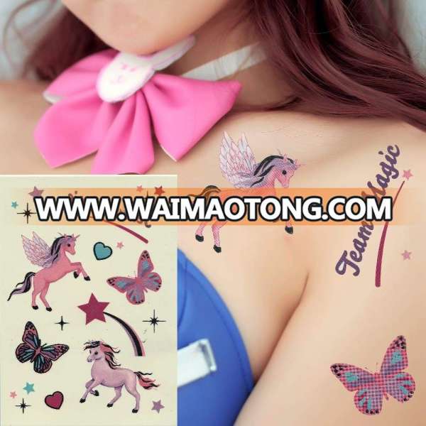 Body paper Tattoo design & Body art sticker